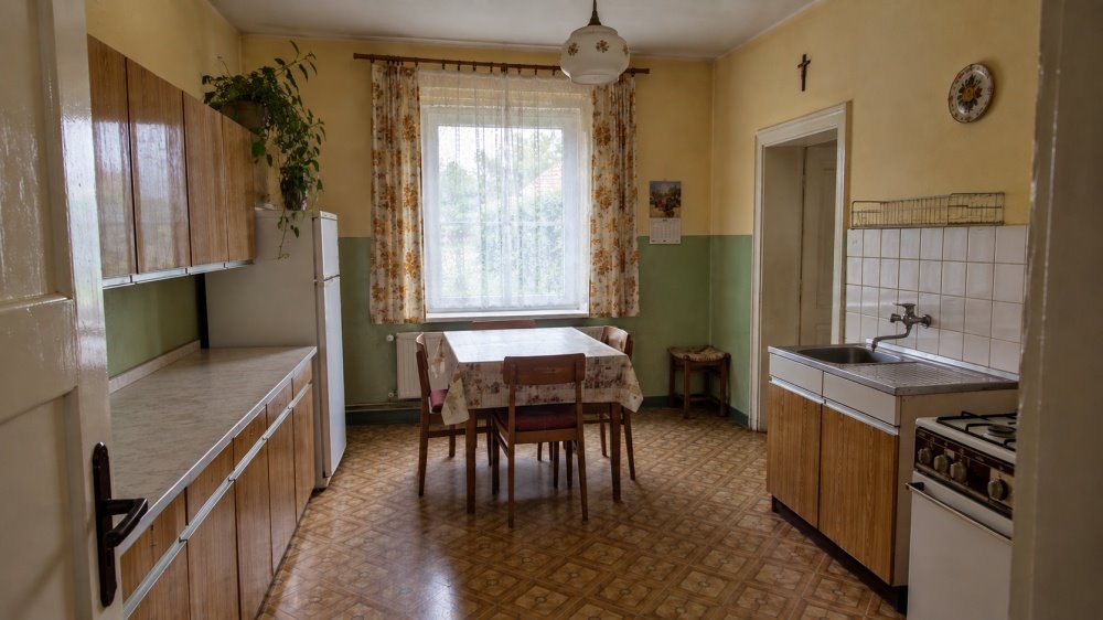 Dom bliźniaczy z potencjałem, 83 m², duża działka.: Ozimek
