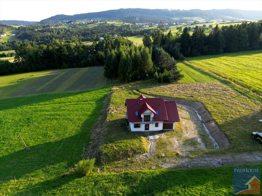 Przestronny dom z garażem na dużej działce 3115 m2 Limanowa, Siekierczyna  157m2 Foto 1