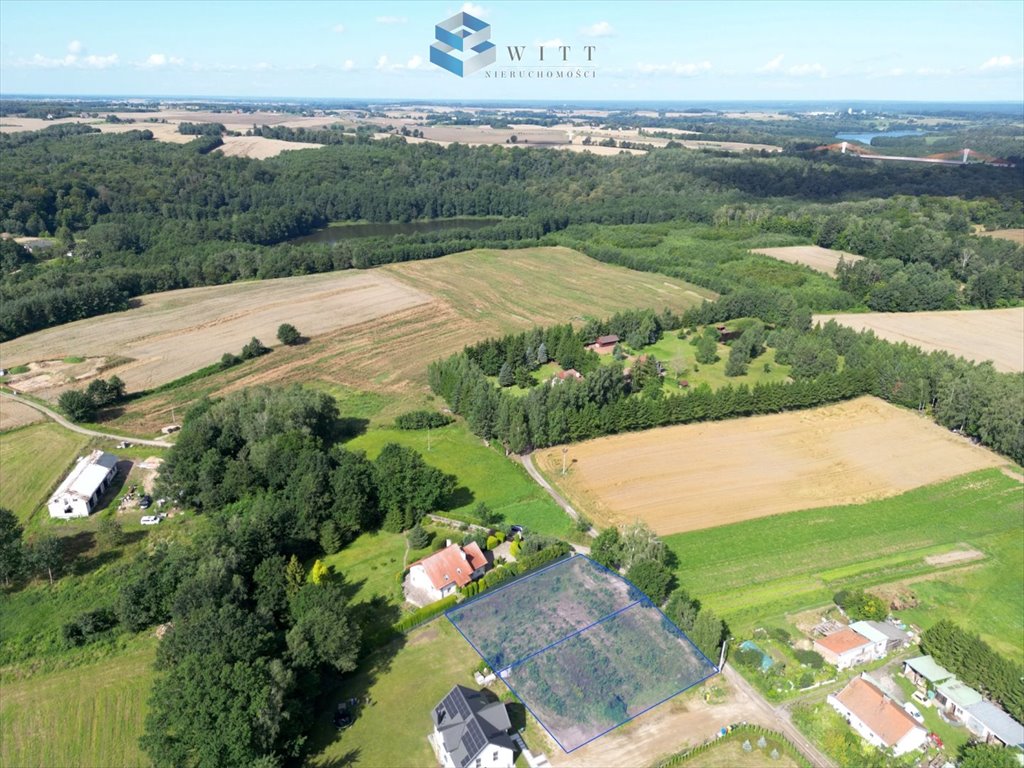 Działka budowlana na sprzedaż Kajkowo, Cibory  1 001m2 Foto 1