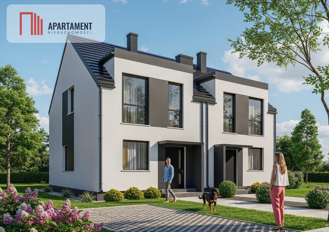 Nowoczesny dom 86 m2 z ogrodem, 5 pokoi, szybki dojazd do Wrocławia Malczyce  86m2 Foto 1