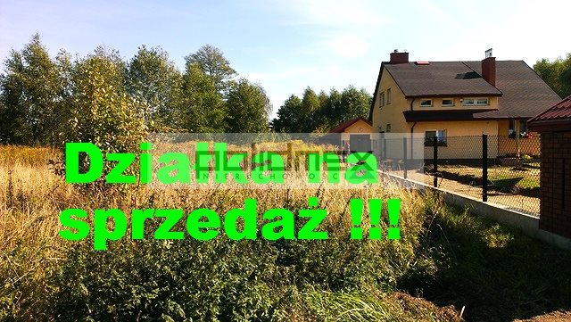 Działka budowlana na sprzedaż Budy-Grzybek, Heleny Modrzejewskiej 959m2 Foto 1 Działka budowlana na sprzedaż Budy-Grzybek, Heleny Modrzejewskiej 959m2 Foto 1