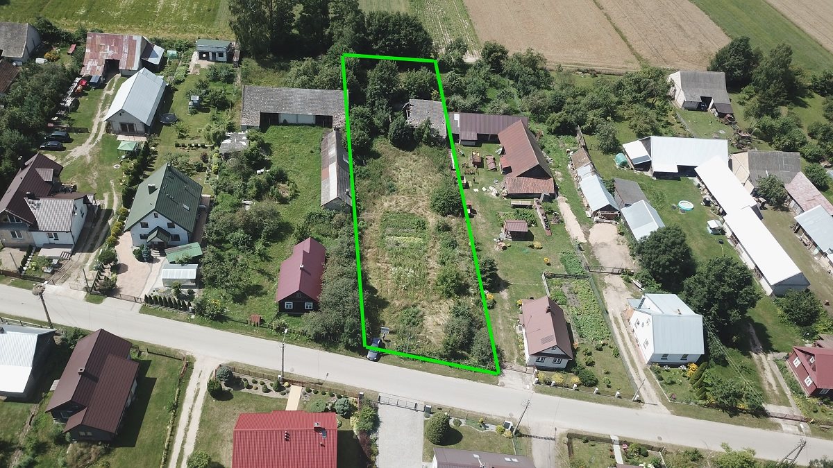 Na sprzedaż działka 2100 m² z mediami w Rostołtach Rostołty  2 100m2 Foto 1