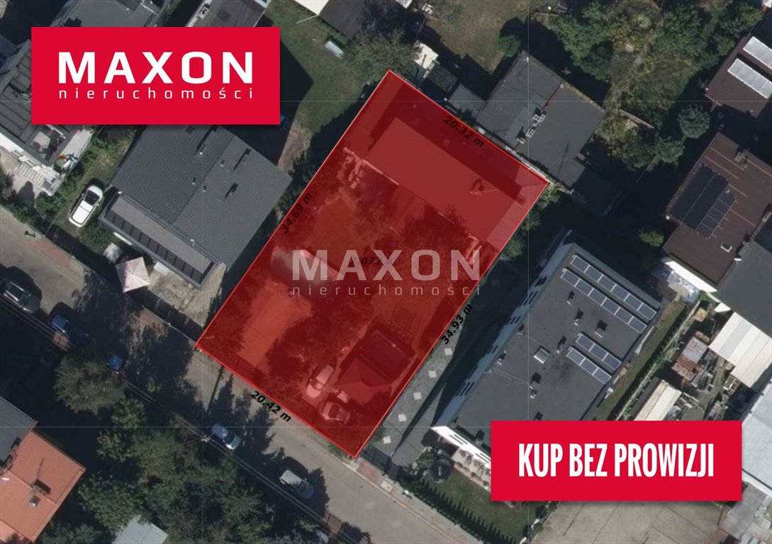 Działka budowlana na sprzedaż Warszawa, Praga-Południe  707m2 Foto 1