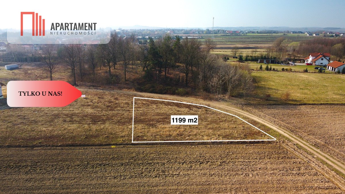 Działki budowlane w Kobylicach z mediami i planem zagospodarowania Kobylice  1 198m2 Foto 1