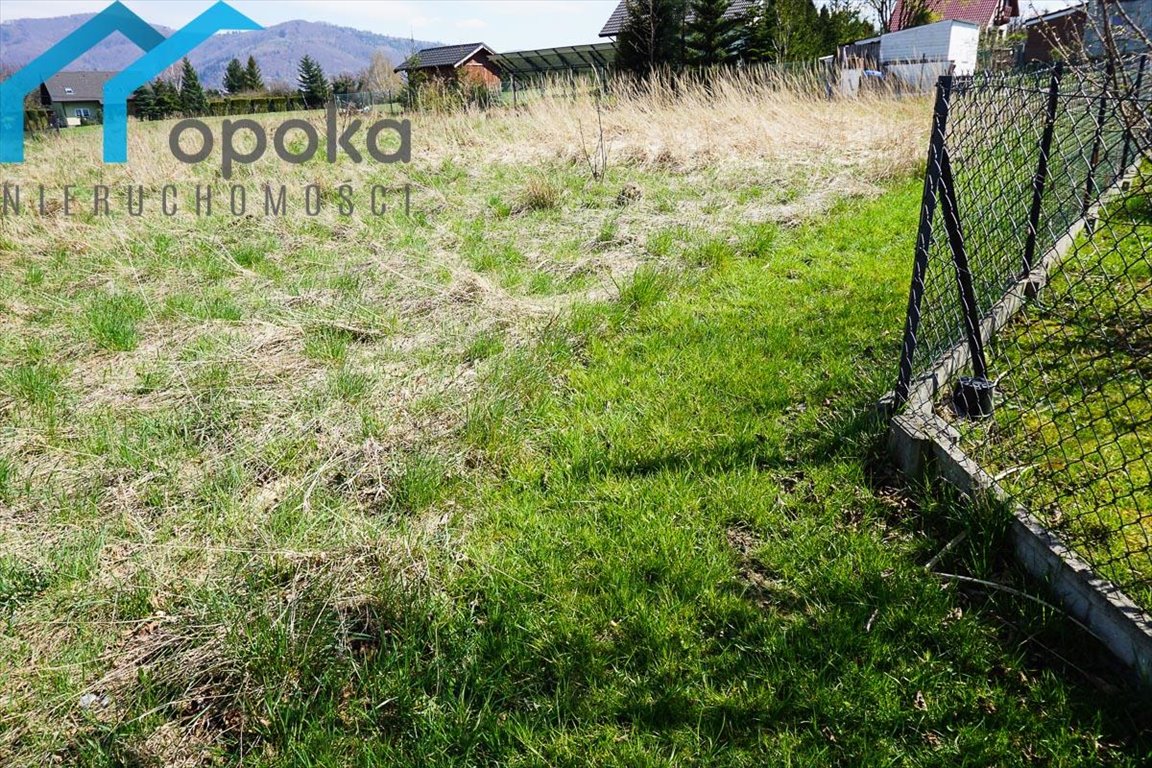 Działka 1153 m² z widokiem na Beskidy, WZ, uzbrojona Ustroń  1 153m2 Foto 1