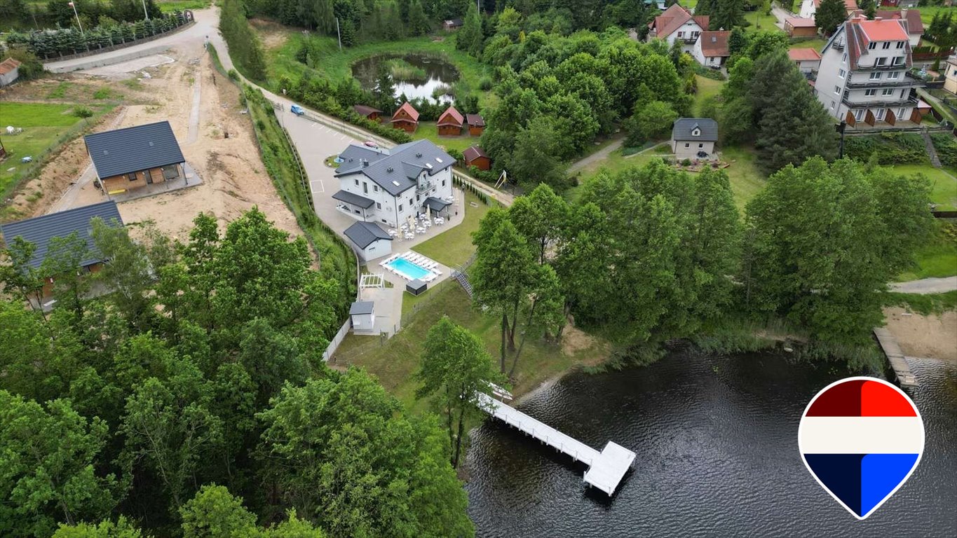 Ekskluzywny pensjonat nad jeziorem Kociołek z prywatnym pomostem Mrągowski, 76C  553m2 Foto 1