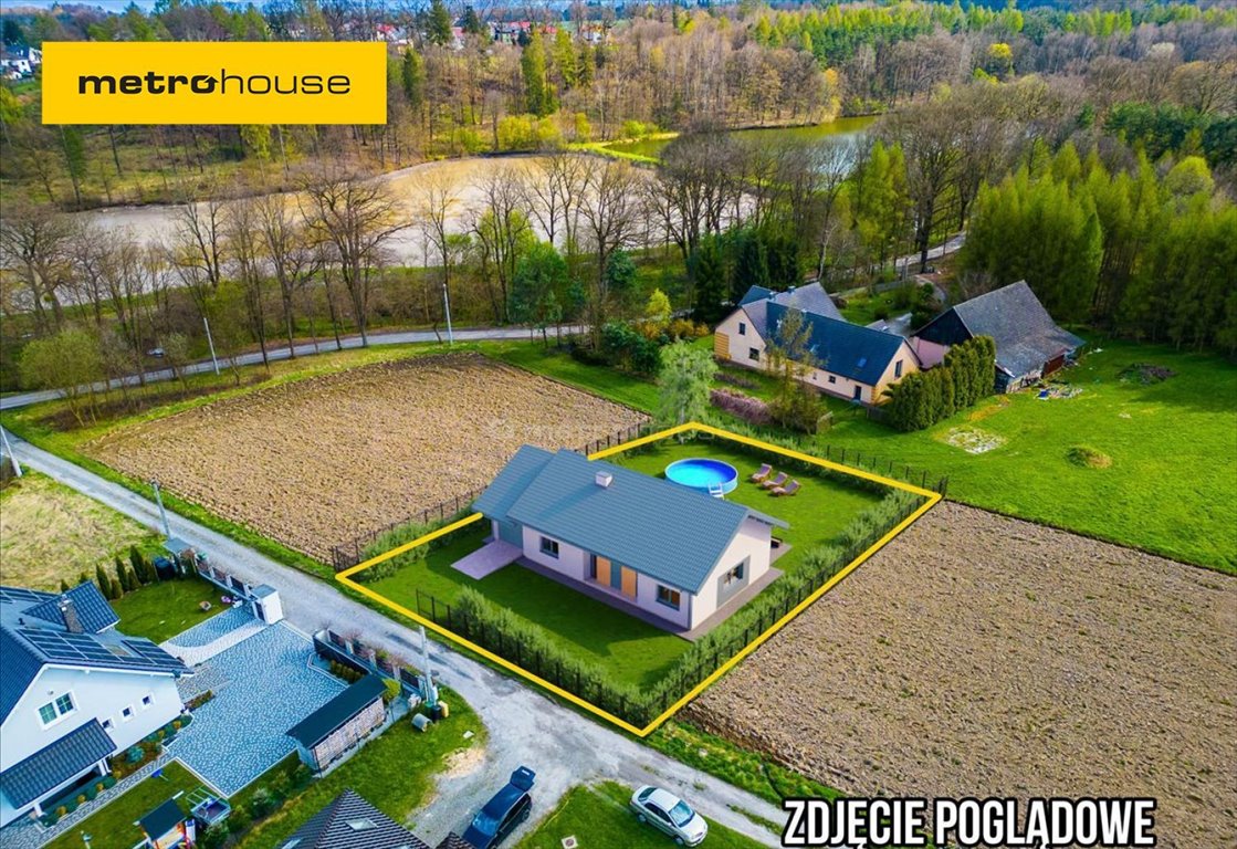 Działka inna na sprzedaż Kończyce Małe, Ceglana  1 190m2 Foto 1