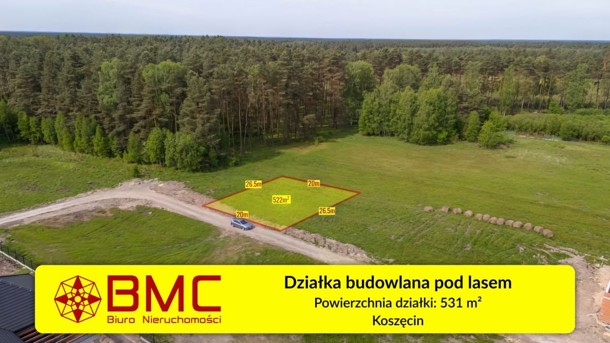 Działka budowlana na sprzedaż Koszęcin, Frezjowa  531m2 Foto 1