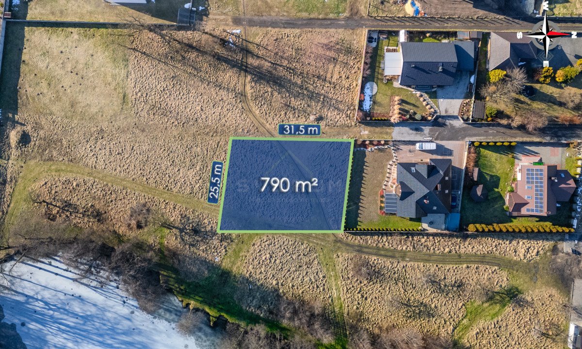 Działka budowlana na sprzedaż Żarki, Koziegłowska  790m2 Foto 1