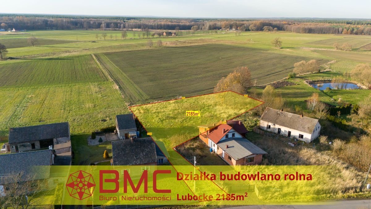 Działka budowlana na sprzedaż Lubockie  2 185m2 Foto 1