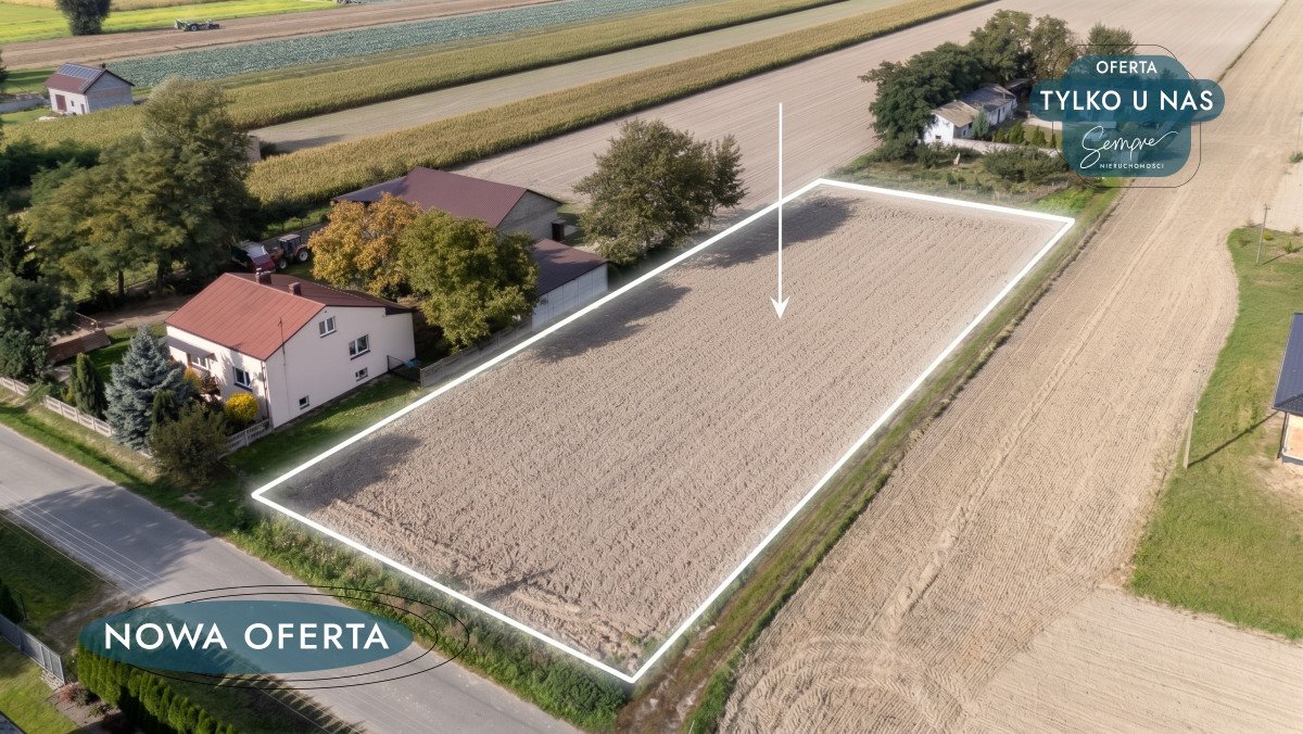 Działka 2192 m² pod dom w Zagajewiu - polecam Zagajew  2 192m2 Foto 1