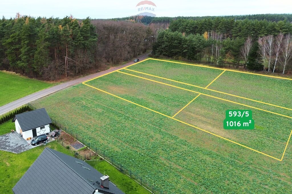 Działka budowlana na sprzedaż Mojęcice  1 016m2 Foto 1