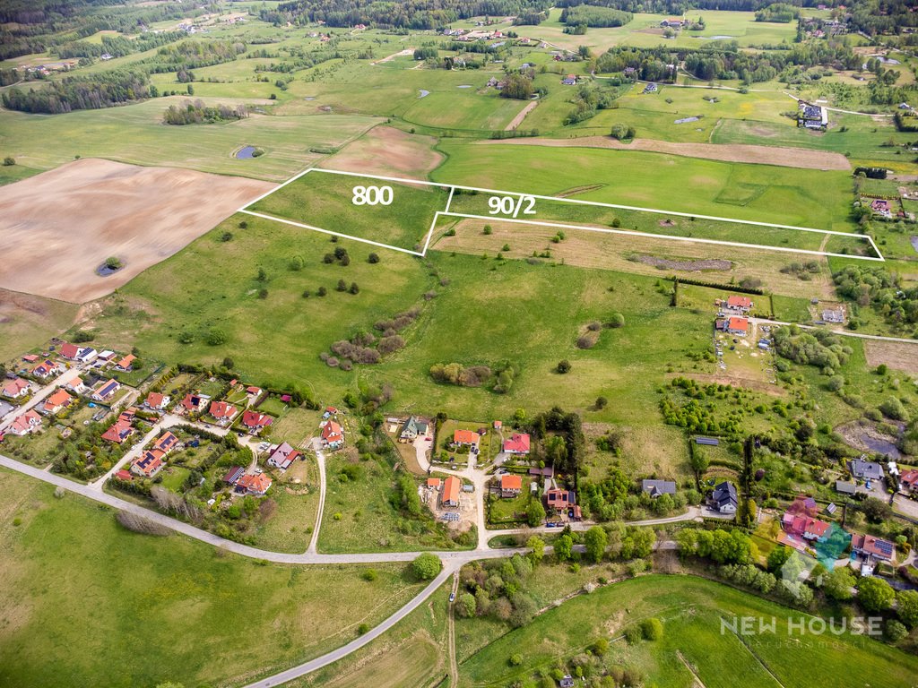 Duże działki rolne 4,05 ha z dostępem do drogi (Różnowo) Różnowo  40 547m2 Foto 1