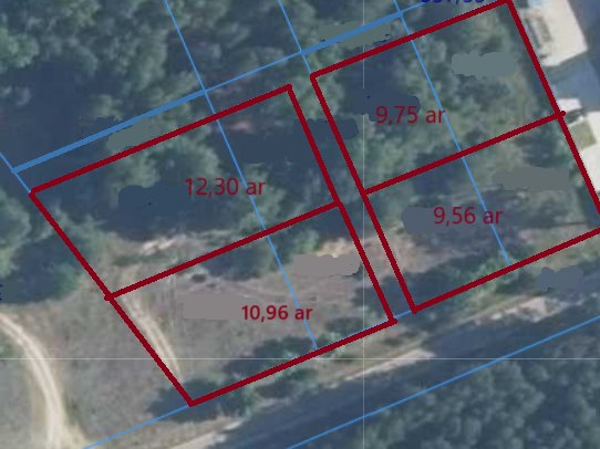 Działki budowlane w Manasterzu, 956 m2, cicha okolica Manasterz  956m2 Foto 1