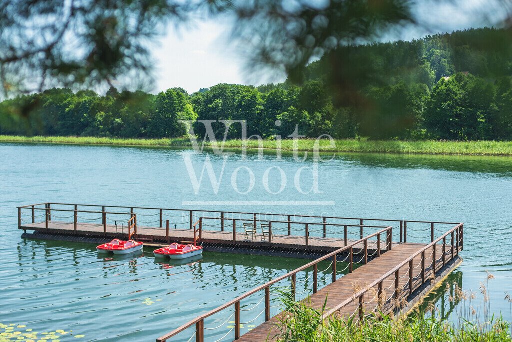 Nowoczesny glamping nad jeziorem Ostrzyckim z dochodowym biznesem Pierszczewko  500m2 Foto 1