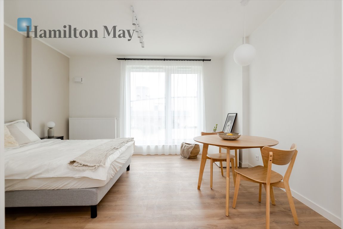 Nowoczesne studio w sercu Woli, 32,6 m², pełne światła Warszawa, Wola, Grzybowska  33m2 Foto 1