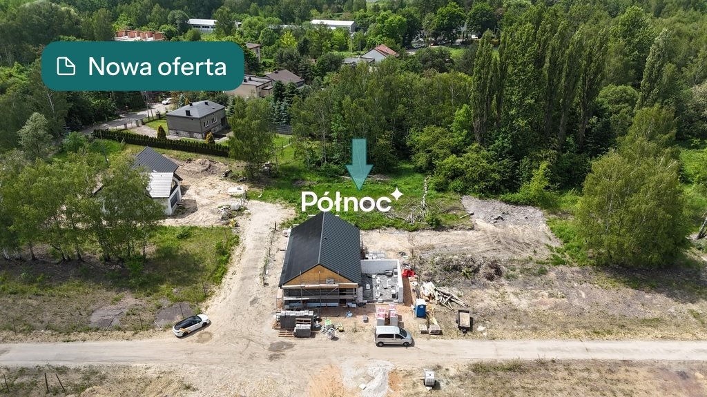 Działka 769 m² z projektem domu w Kronselkach, las, spokój Będzin, Łagisza, Odkrywkowa  769m2 Foto 1