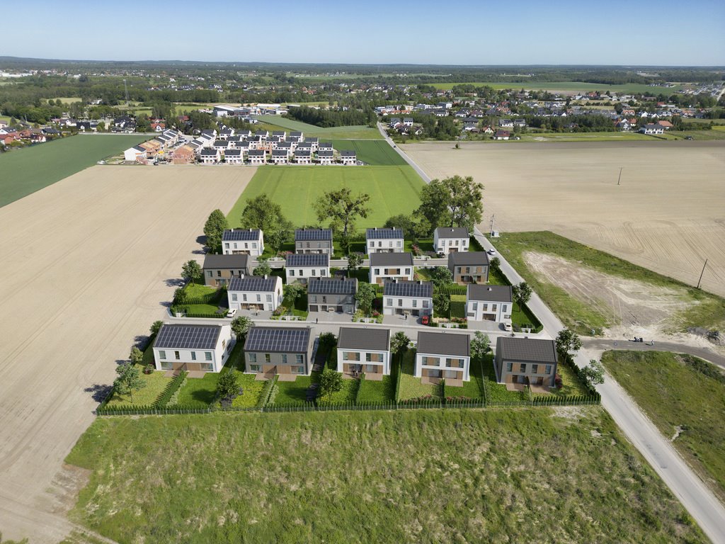 Nowoczesny dom 4 pok. z gruntową pompą ciepła w Jasinie Jasin, Gerberowa  86m2 Foto 1