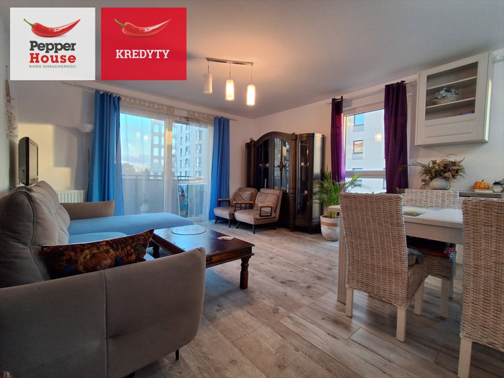 Mieszkanie trzypokojowe na sprzedaż Gdańsk, Letnica, Letnicka  62m2 Foto 1