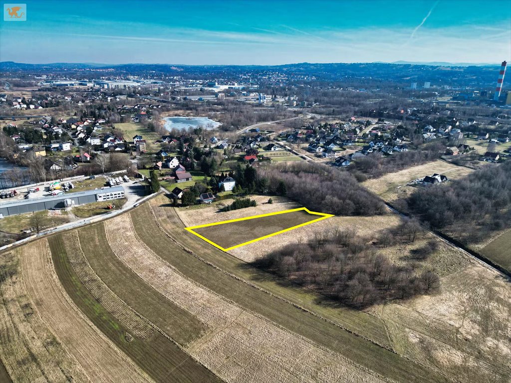 Działka budowlana w Skawinie 3473 m2 z możliwością usług Skawina, Żwirowa  3 473m2 Foto 1