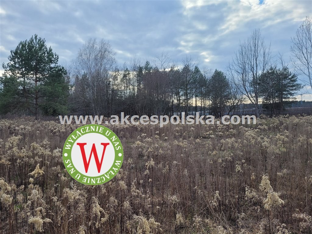 Działka budowlana z WZ, blisko Warszawy, media, nowa zabudowa Wiązowna Kościelna, Nadrzeczna  1 297m2 Foto 1