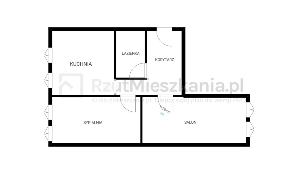 Mieszkanie dwupokojowe na sprzedaż Łódź, Bałuty, Traktorowa  45m2 Foto 9