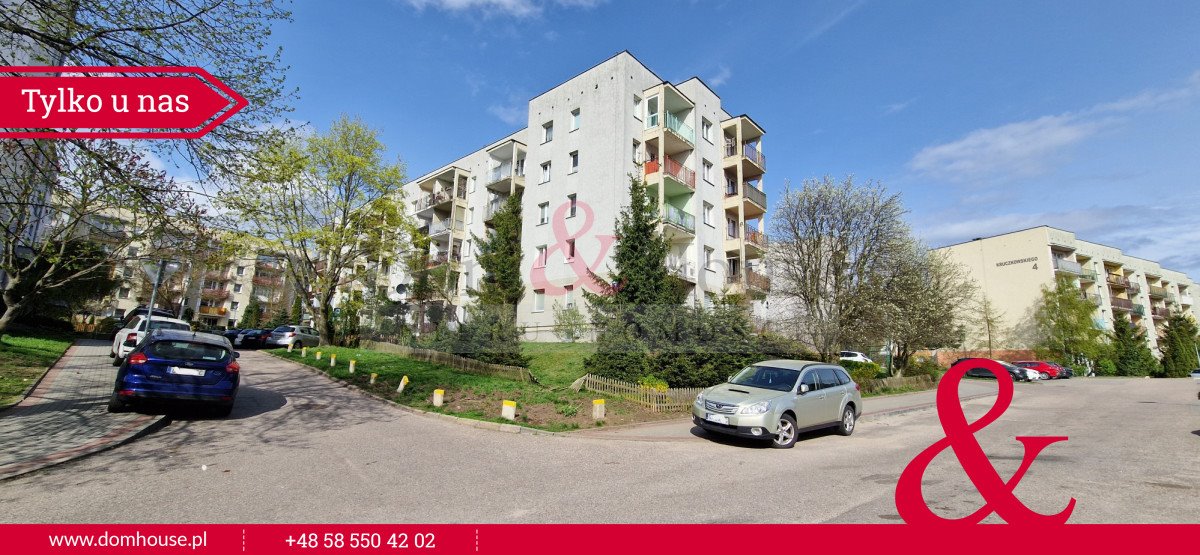 Mieszkanie dwupokojowe na sprzedaż Gdynia, Karwiny, Krzysztofa Kamila Baczyńskiego  49m2 Foto 1