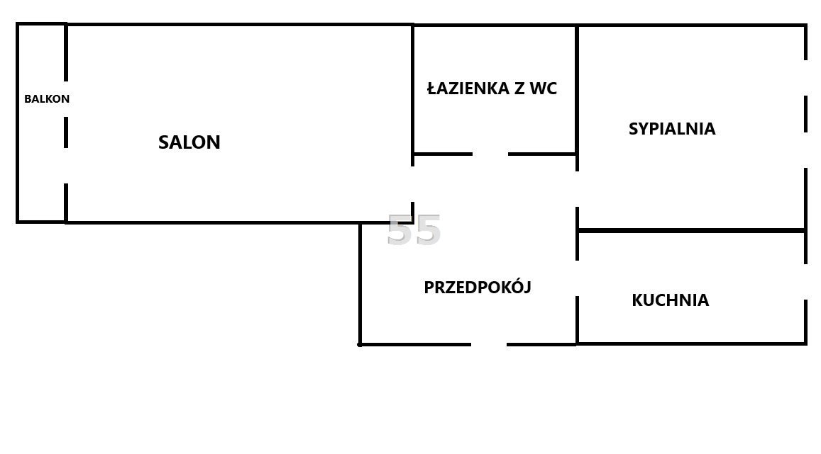 Mieszkanie dwupokojowe na sprzedaż Łódź, Rydza-Śmigłego  43m2 Foto 12