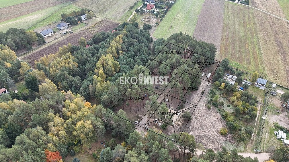 Zapraszam do zakupu działek pod letniskową zabudowę 1000 m² w Stawinodze Stawinoga, Stawinoga, Kopaniec  1 000m2 Foto 1