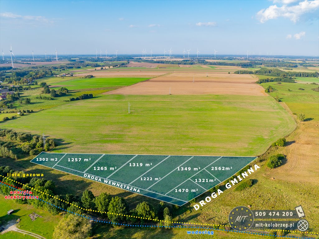 Działka budowlana na sprzedaż Daszewo  1 222m2 Foto 1