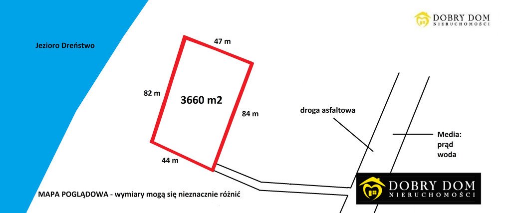 Działka rekreacyjna na sprzedaż Dreństwo  3 660m2 Foto 4