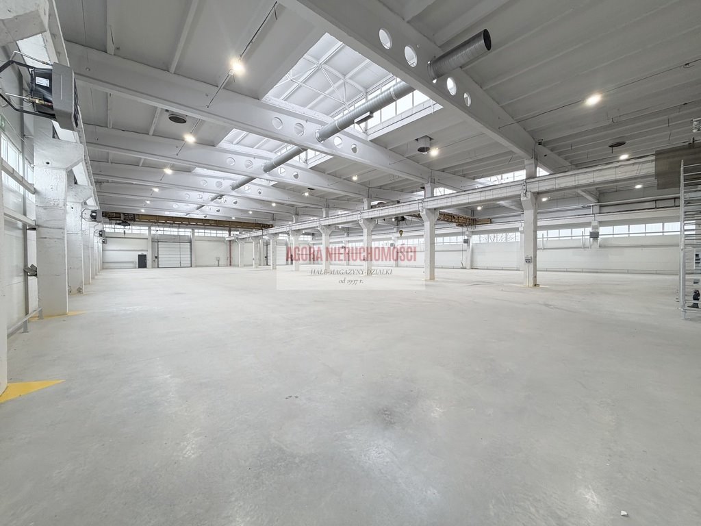 Hala produkcyjno-magazynowa 2957 m² z suwnicami i biurem Olkusz  2 957m2 Foto 1