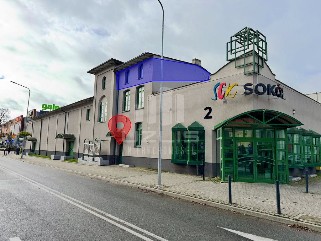 Lokal użytkowy 63,7 m² z niezależnym wejściem w centrum Starogardu Starogard Gdański, al. Jana Pawła II  67m2 Foto 1