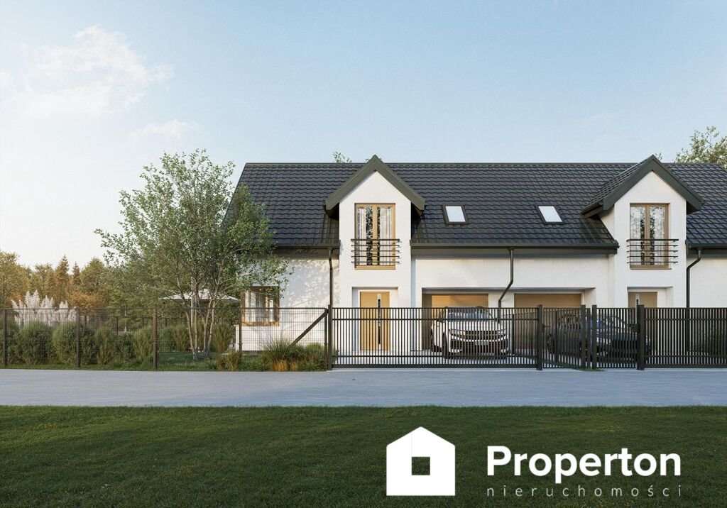 Nowe domy z ogrodem i garażem w Brzeziu zapraszam Brzezie  128m2 Foto 1