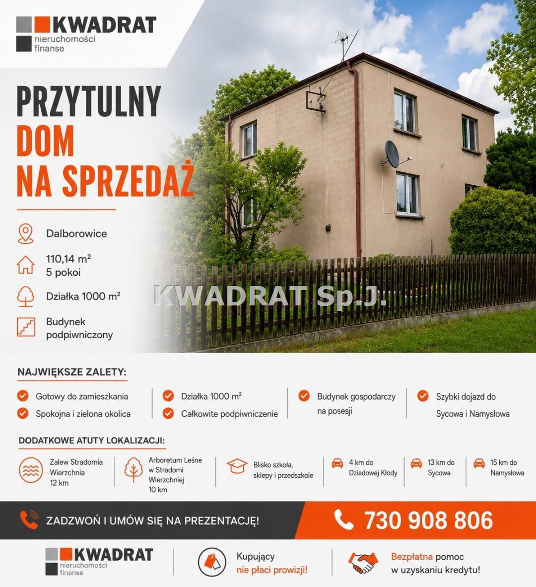 Przytulny dom z ogrodem w Dalborowicach - polecam! Dalborowice  110m2 Foto 1