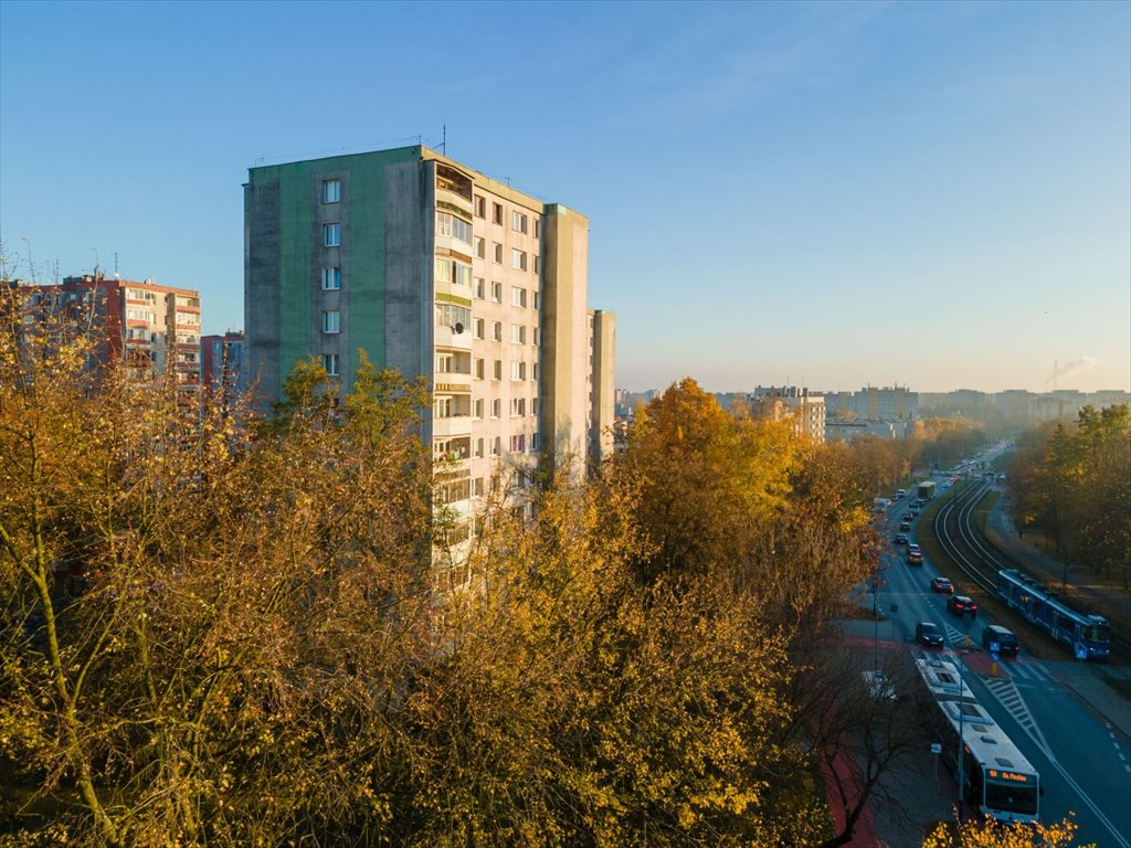 Mieszkanie trzypokojowe na sprzedaż Kraków, Mistrzejowice, Piastów 51  44m2 Foto 15