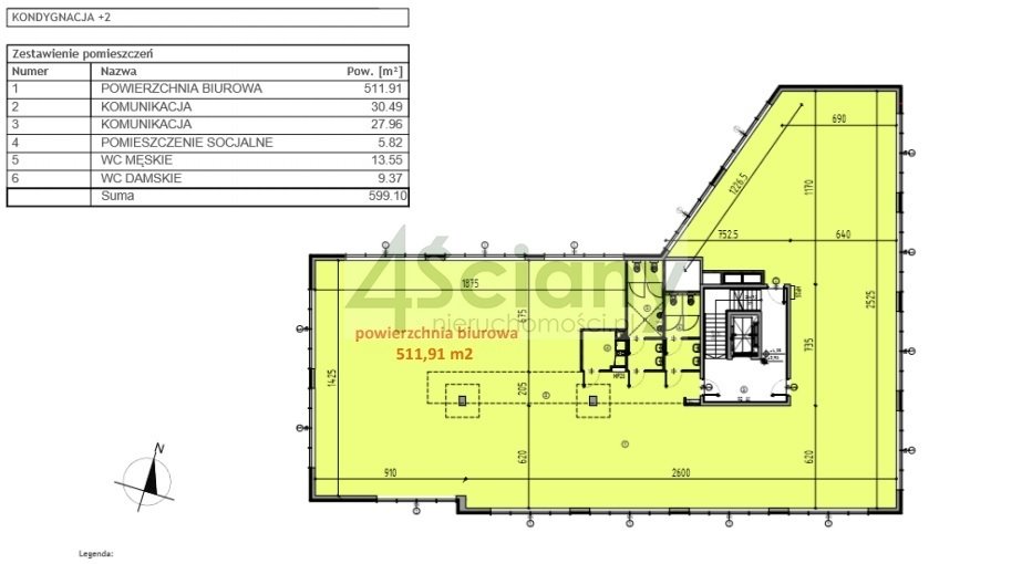 Lokal użytkowy na wynajem Warszawa, Wola  511m2 Foto 1