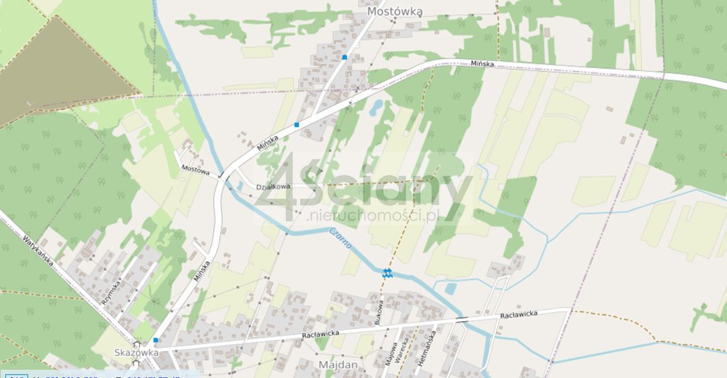 Działka 12 500 m² pod magazyny i zabudowę bliźniaczą Majdan  12 500m2 Foto 1