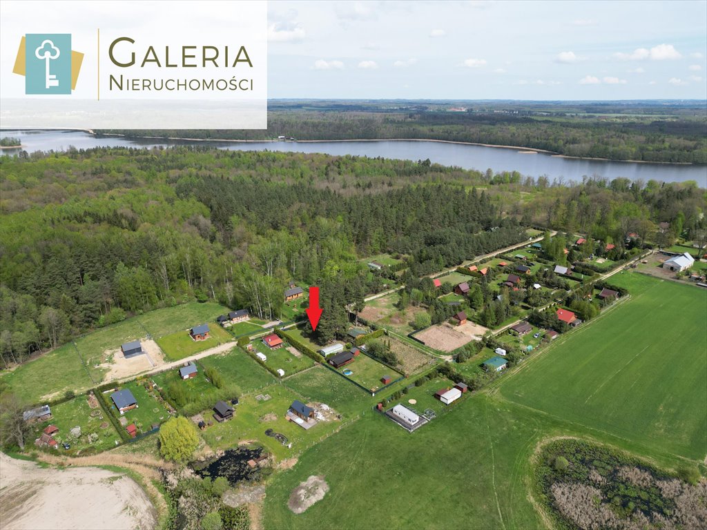 Działka z domkiem nad jeziorem w Szymonowie, 809 m2 Szymonowo  809m2 Foto 1