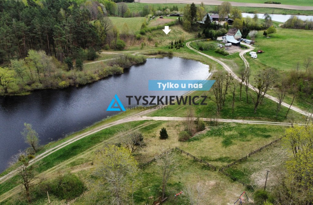 Działka nad Jeziorem Okunińskim 535 m², warunki zabudowy Okunino  535m2 Foto 1