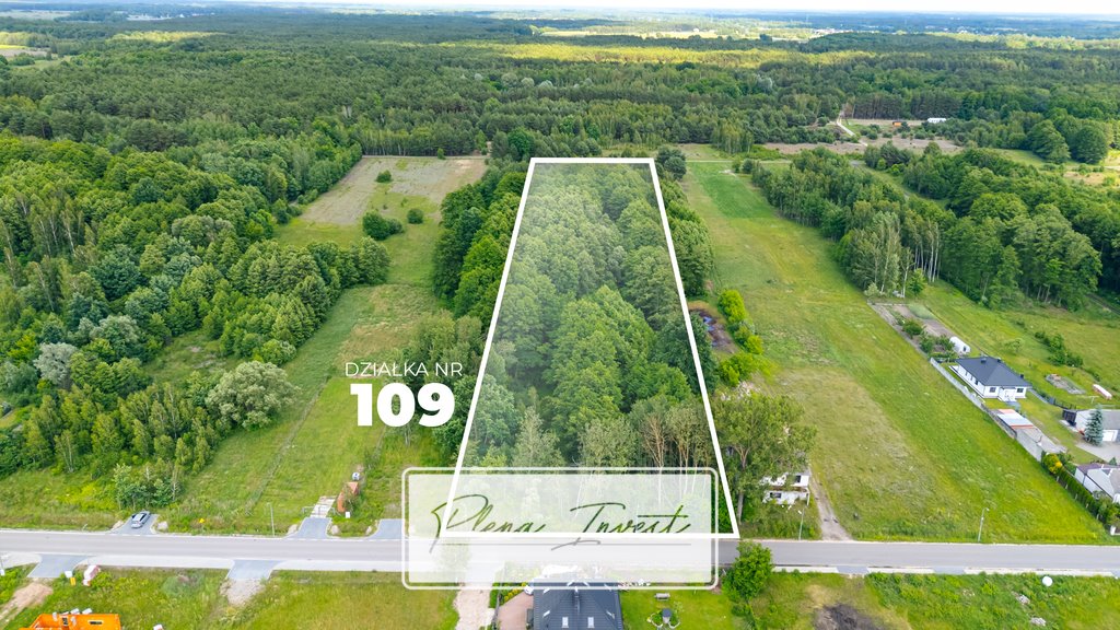 Działka 16 000 m² pod inwestycję w Mostówce, media, plan 2026 Mostówka  16 000m2 Foto 1