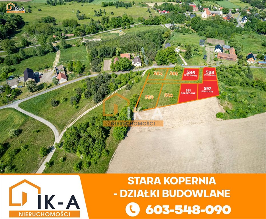 Działka budowlana na sprzedaż Stara Kopernia, Stara Kopernia  707m2 Foto 3