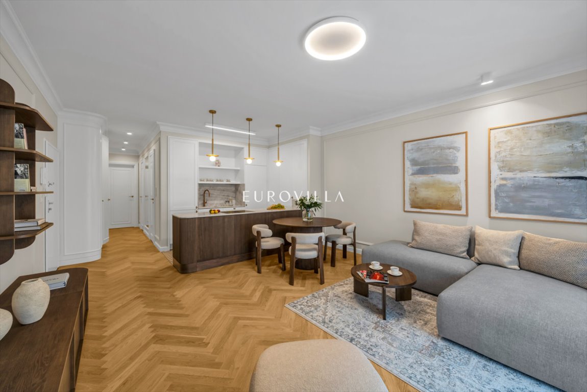 Nowoczesny apartament 79 m² z ogródkami w Wilanowie polecam Warszawa, Wilanów, Prymasa Augusta Hlonda  79m2 Foto 1