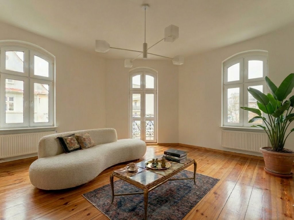 90 m², 3 pokoje w kamienicy - stan deweloperski Poznań, Dąbrówki  90m2 Foto 1