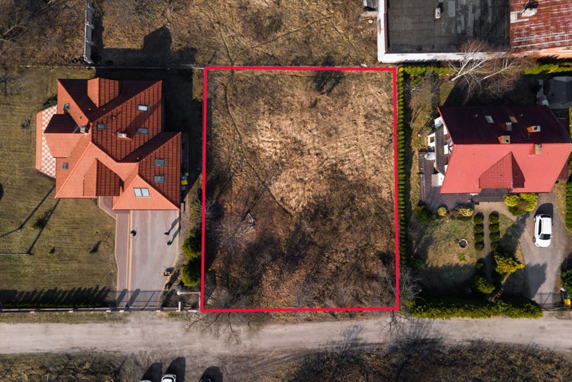 Działka budowlana 798 m² w Wawrze Radość z mediami Warszawa, Wawer Radość, Mrówcza  798m2 Foto 1