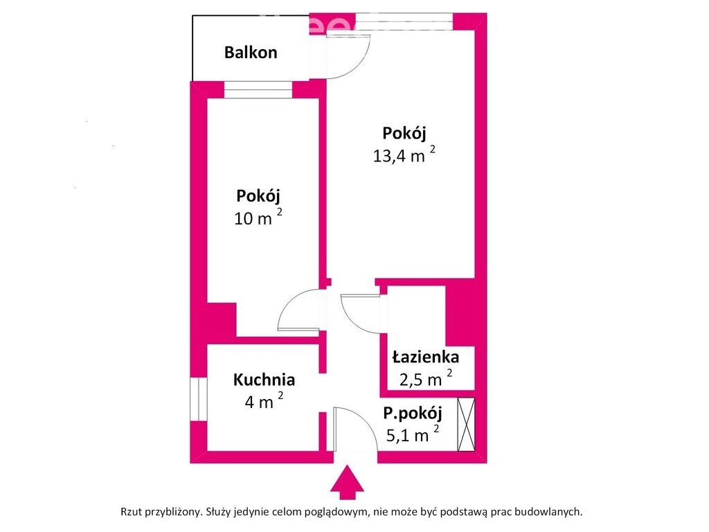 Mieszkanie dwupokojowe na sprzedaż Olsztyn, Dworcowa  36m2 Foto 13