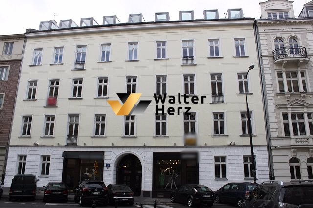 Lokal biurowy w prestiżowej kamienicy, blisko Pl. Trzech Krzyży Warszawa, Śródmieście, Wiejska  311m2 Foto 1