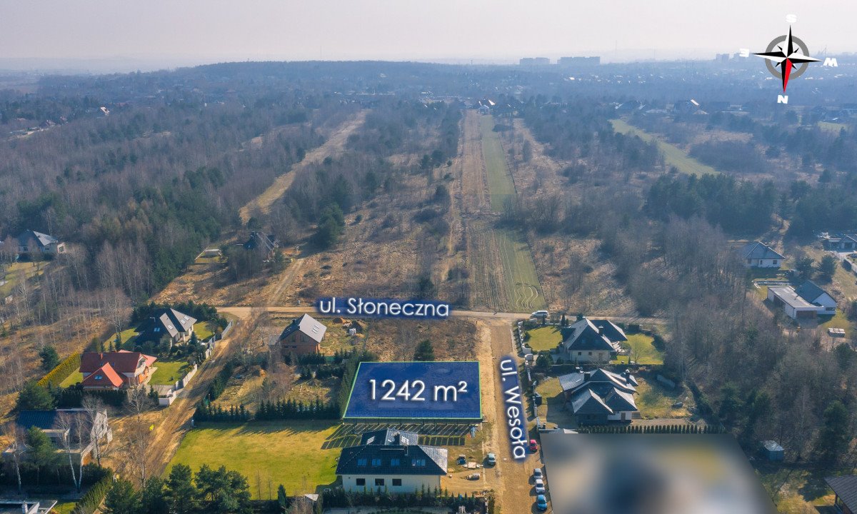 Działka budowlana na sprzedaż Wierzchowisko, Wesoła  1 242m2 Foto 3