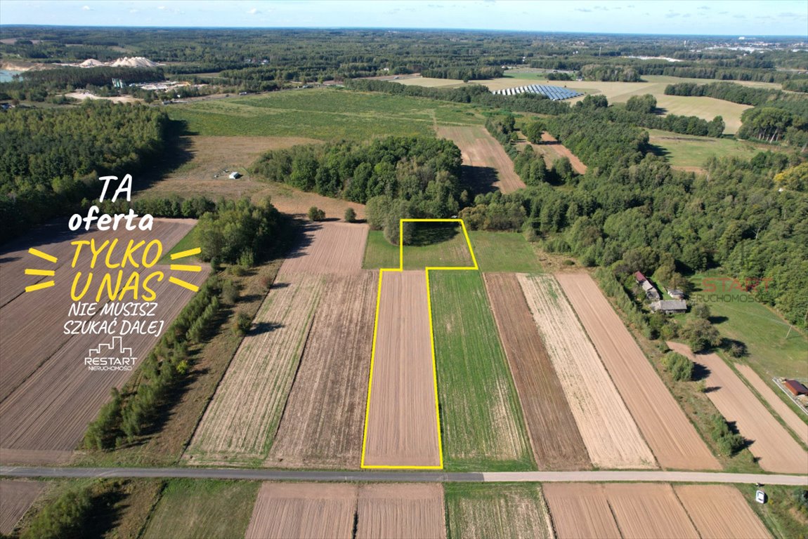 Działka 5800 m² z dostępem do mediów i lasami Zbiroża  5 800m2 Foto 1