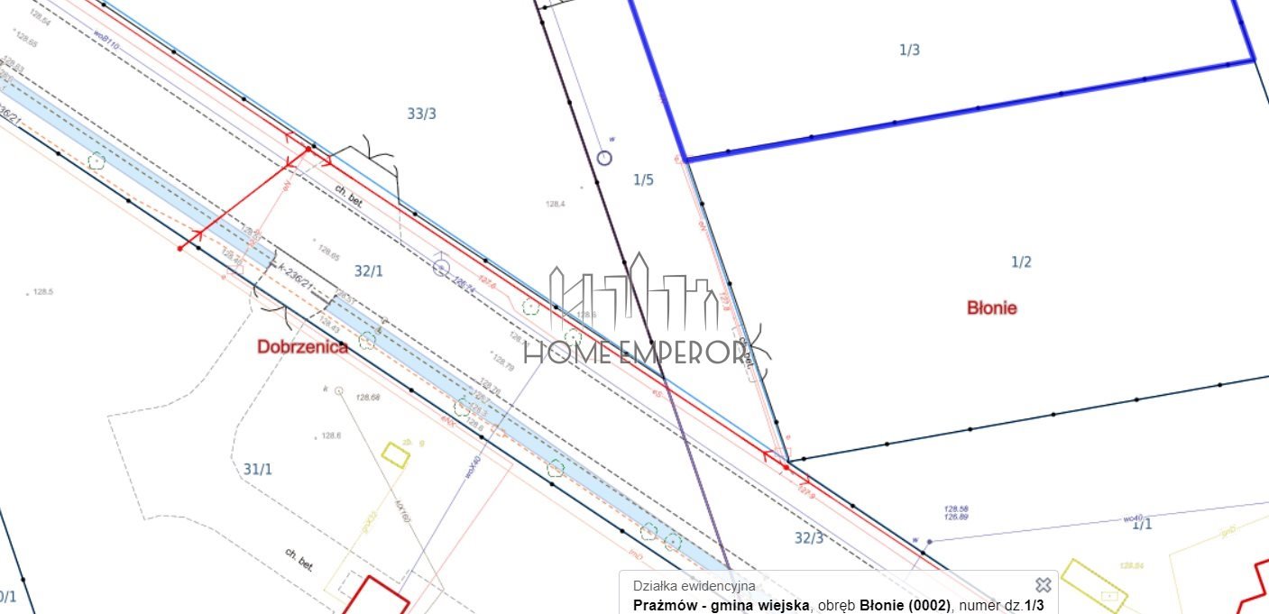 Działka inna na sprzedaż Błonie, Błońska  1 200m2 Foto 3